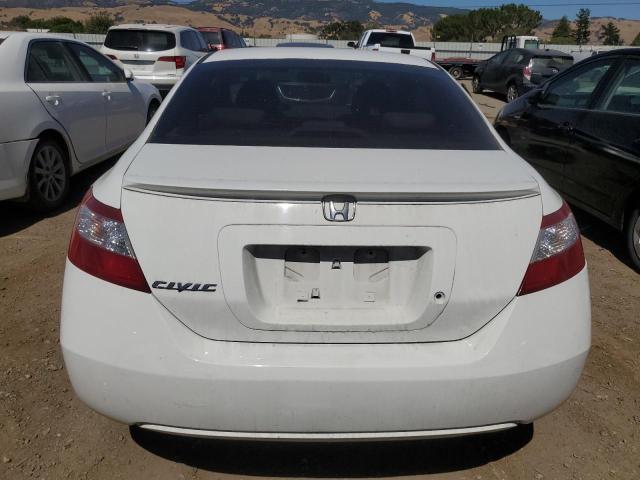 2HGFG12628H514065 - 2008 HONDA CIVIC LX WHITE photo 6