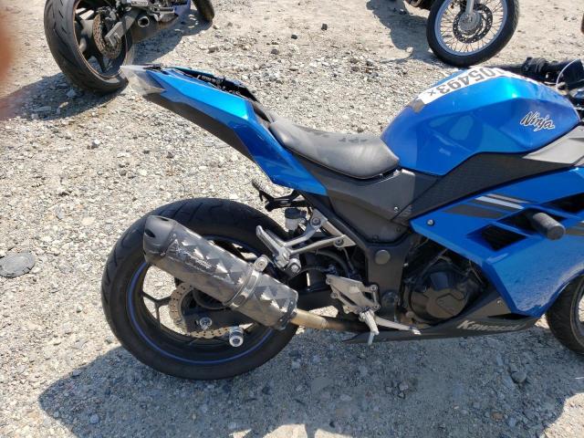 JKAEX8A19HDA32017 - 2017 KAWASAKI EX300 A BLUE photo 6