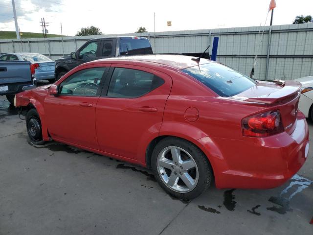 1C3CDZEG0CN253214 - 2012 DODGE AVENGER SXT RED photo 2