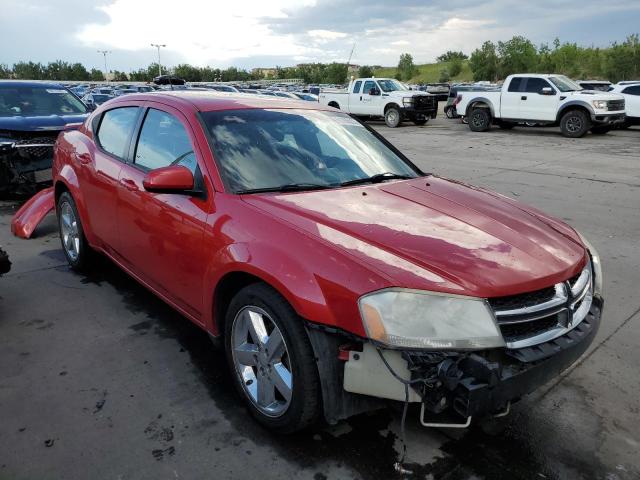 1C3CDZEG0CN253214 - 2012 DODGE AVENGER SXT RED photo 4