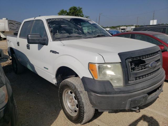 1FTFW1ET6DKG54805 - 2013 FORD F150 SUPERCREW WHITE photo 4