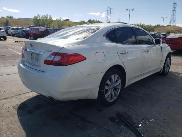 JN1BY1AR5BM374915 - 2011 INFINITI M37 X WHITE photo 4