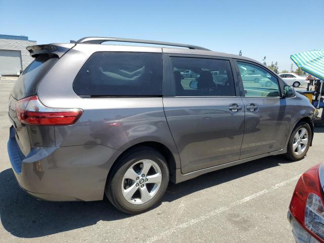 5TDKZ3DC0LS056624 - 2020 TOYOTA SIENNA LE GRAY photo 3