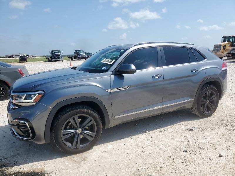 1V25E2CA9LC217152 - 2020 VOLKSWAGEN ATLAS CROS SE Gris photo 1