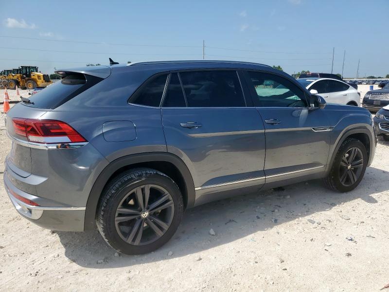 1V25E2CA9LC217152 - 2020 VOLKSWAGEN ATLAS CROS SE Gris photo 3