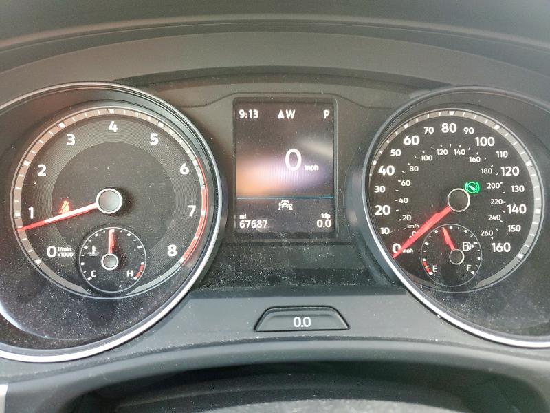 1V25E2CA9LC217152 - 2020 VOLKSWAGEN ATLAS CROS SE Gris photo 9