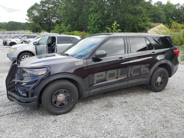 1FM5K8AB8NGA56065 - 2022 FORD EXPLORER POLICE INTERCEPTOR BLACK photo 1