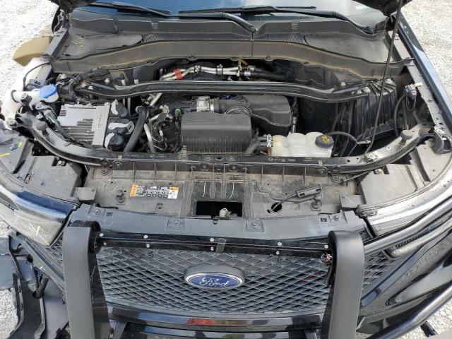 1FM5K8AB8NGA56065 - 2022 FORD EXPLORER POLICE INTERCEPTOR BLACK photo 12