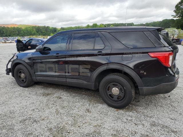 1FM5K8AB8NGA56065 - 2022 FORD EXPLORER POLICE INTERCEPTOR BLACK photo 2