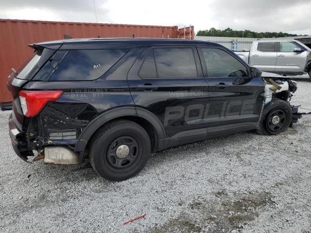 1FM5K8AB8NGA56065 - 2022 FORD EXPLORER POLICE INTERCEPTOR BLACK photo 3