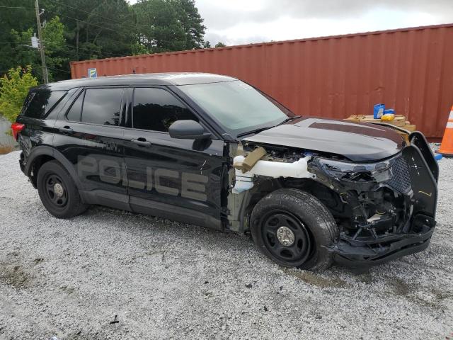 1FM5K8AB8NGA56065 - 2022 FORD EXPLORER POLICE INTERCEPTOR BLACK photo 4