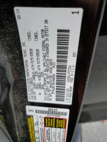 5TFAW5F19EX408866 - 2014 TOYOTA TUNDRA CREWMAX PLATINUM 黑色 照片 12