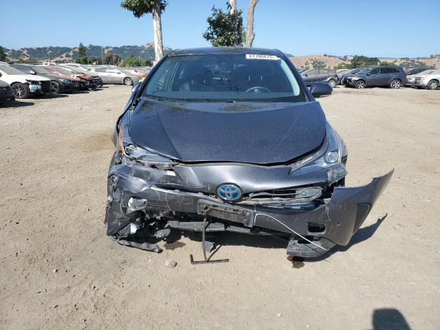 JTDKARFU1K3093827 - 2019 TOYOTA PRIUS GRAY photo 5
