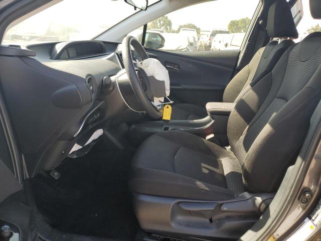 JTDKARFU1K3093827 - 2019 TOYOTA PRIUS GRAY photo 7