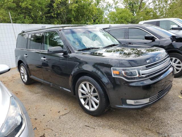 2FMGK5D89EBD10641 - 2014 FORD FLEX LIMITED BLACK photo 4