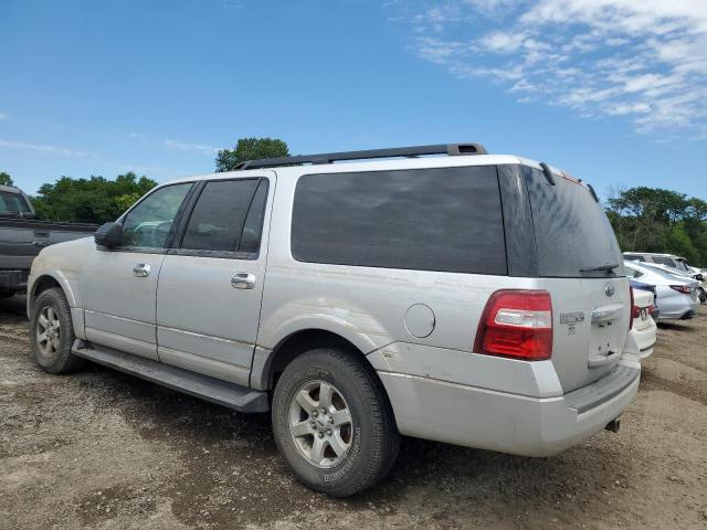 1FMJK1G55AEB20737 - 2010 FORD EXPEDITION EL XLT SILVER photo 2