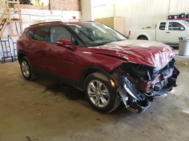 3GNKBGRS0KS674653 - 2019 CHEVROLET BLAZER 2LT BURGUNDY photo 4