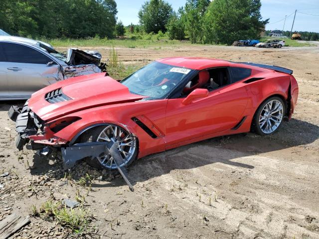 1G1YR2D6XG5601991 - 2016 CHEVROLET CORVETTE Z06 2LZ RED photo 1