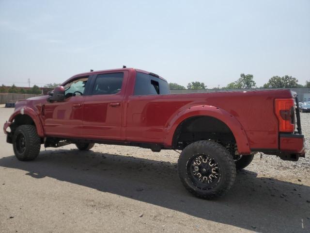 1FT7W2B63HED06490 - 2017 FORD F250 SUPER DUTY RED photo 2