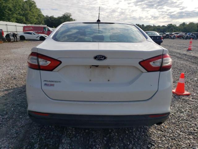 1FA6P0G7XF5130989 - 2015 FORD FUSION S WHITE photo 6