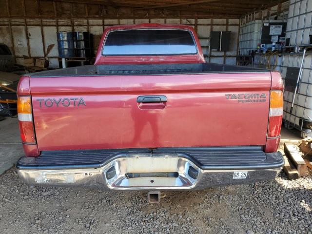 4TASM92N5WZ104073 - 1998 TOYOTA TACOMA XTRACAB PRERUNNER ბურგუნდია ფოტო 6