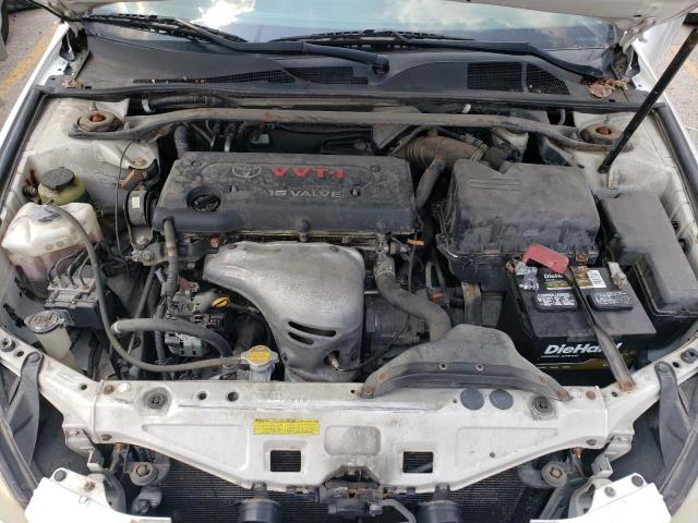 4T1CE38P25U985298 - 2005 TOYOTA CAMRY SOLA SE WHITE photo 11