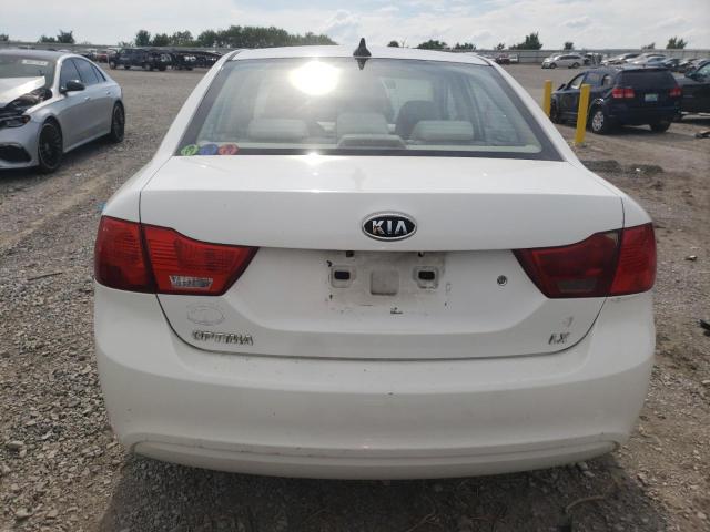 KNAGG4A80A5375457 - 2010 KIA OPTIMA LX WHITE photo 6