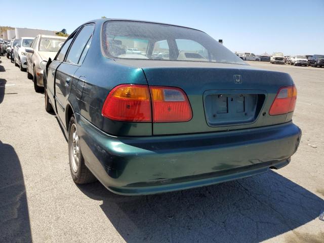 2HGEJ661XYH558971 - 2000 HONDA CIVIC BASE Yaşıl foto 2