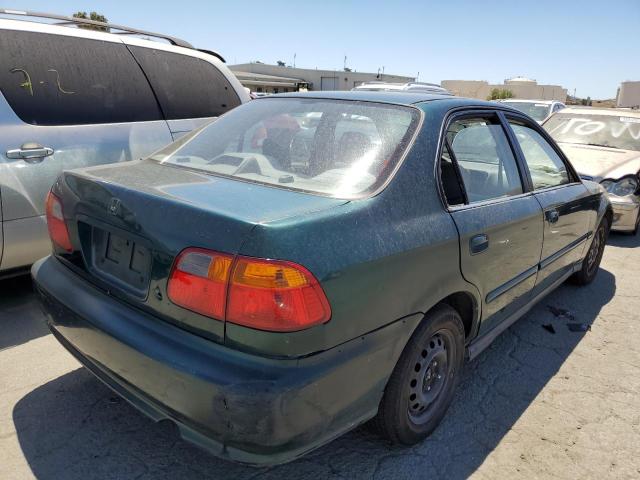 2HGEJ661XYH558971 - 2000 HONDA CIVIC BASE Yaşıl foto 3