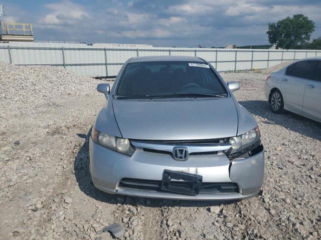 JHMFA16536S013482 - 2006 HONDA CIVIC LX SILVER photo 5