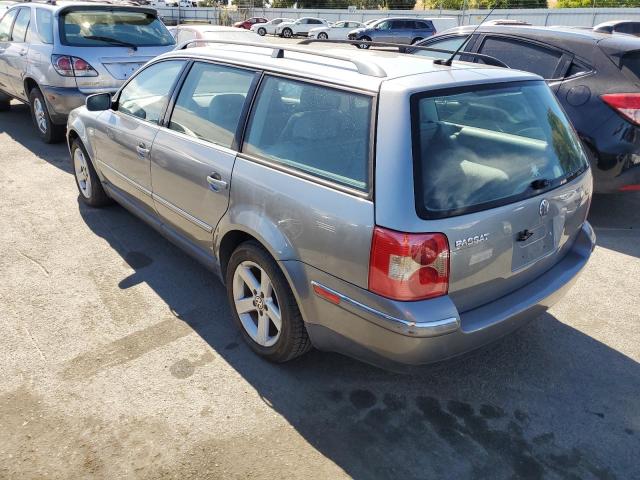 WVWWH63BX4E119069 - 2004 VOLKSWAGEN PASSAT GLX ნაცრისფერი ფოტო 2