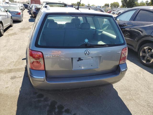 WVWWH63BX4E119069 - 2004 VOLKSWAGEN PASSAT GLX ნაცრისფერი ფოტო 6