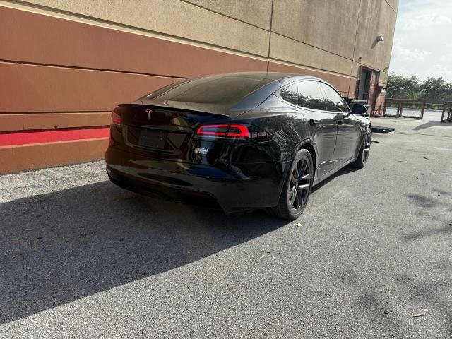 5YJSA1E52NF478767 - 2022 TESLA MODEL S 黑色 照片 4