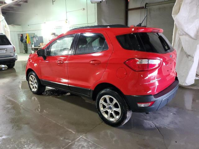 MAJ6S3GL8KC294759 - 2019 FORD ECOSPORT SE RED photo 2