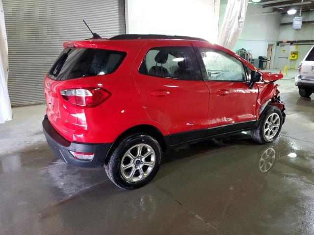 MAJ6S3GL8KC294759 - 2019 FORD ECOSPORT SE RED photo 3