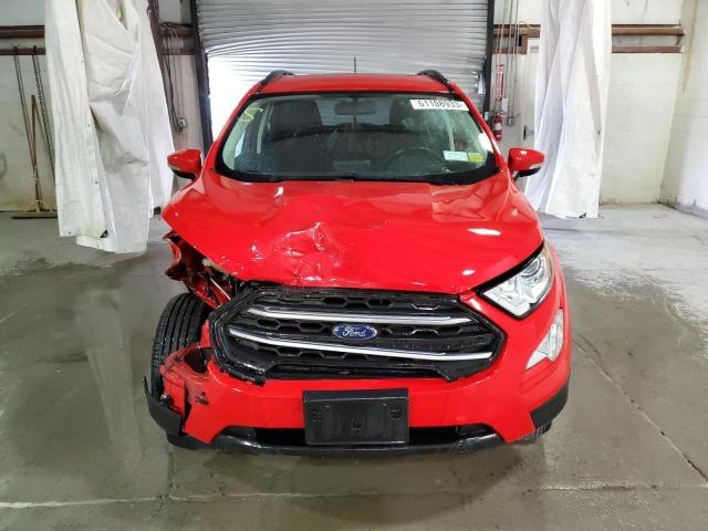 MAJ6S3GL8KC294759 - 2019 FORD ECOSPORT SE RED photo 5