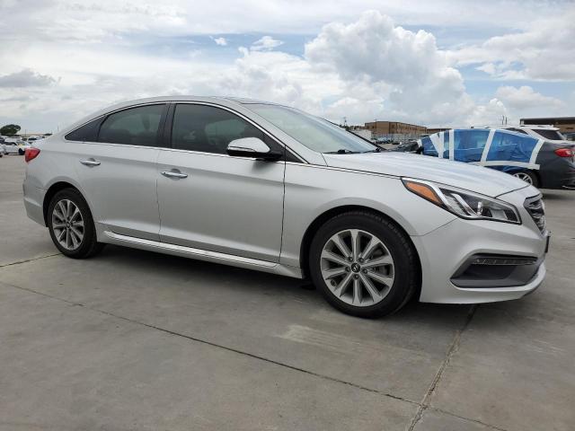 5NPE34AF6GH436369 - 2016 HYUNDAI SONATA SPORT SILVER photo 4