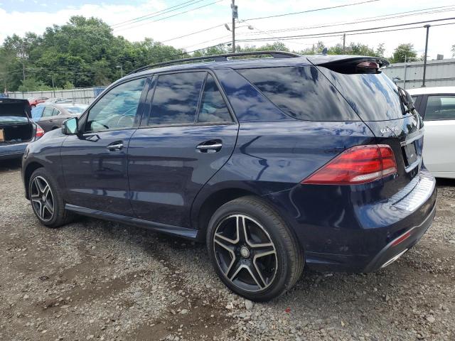 4JGDA5HB5HA891454 - 2017 MERCEDES-BENZ GLE 350 4MATIC BLUE photo 2