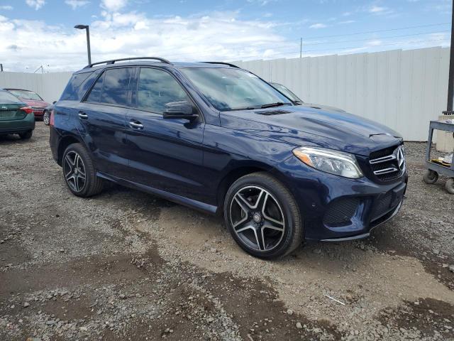 4JGDA5HB5HA891454 - 2017 MERCEDES-BENZ GLE 350 4MATIC BLUE photo 4