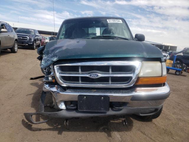 1FTZR15X2WPB00948 - 1998 FORD RANGER SUPER CAB GREEN photo 5