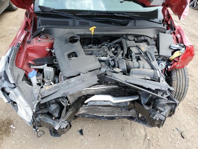 3KPF24AD6ME410523 - 2021 KIA FORTE FE RED photo 11