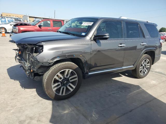 JTEBU5JRXK5612778 - 2019 TOYOTA 4RUNNER SR5 GRAY photo 1