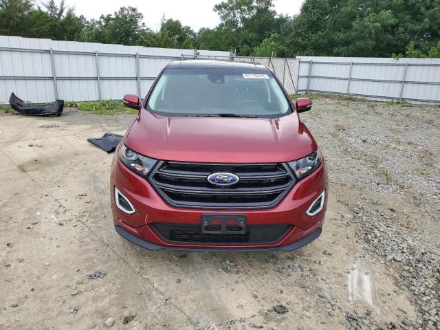 2FMPK4AP6HBC57973 - 2017 FORD EDGE SPORT RED photo 5