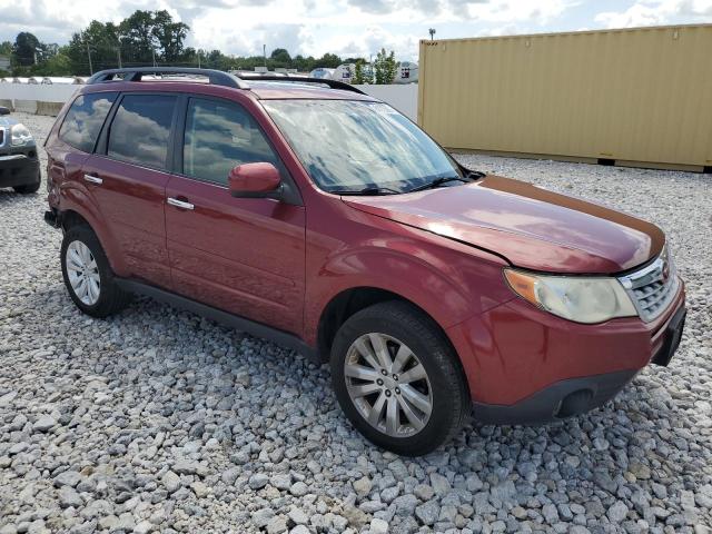 JF2SHAEC5DH420226 - 2013 SUBARU FORESTER LIMITED MAROON photo 4