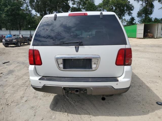 5LMFU28R74LJ22137 - 2004 LINCOLN NAVIGATOR WHITE photo 6