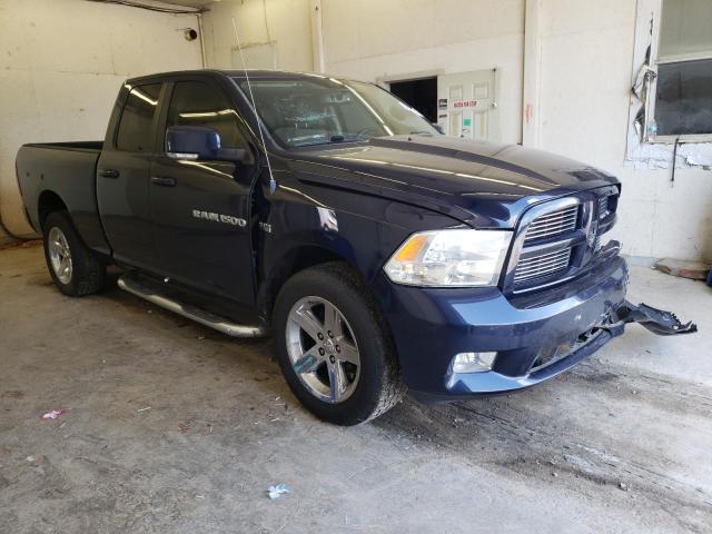 1C6RD7HT5CS217823 - 2012 DODGE RAM 1500 SPORT BLUE photo 4