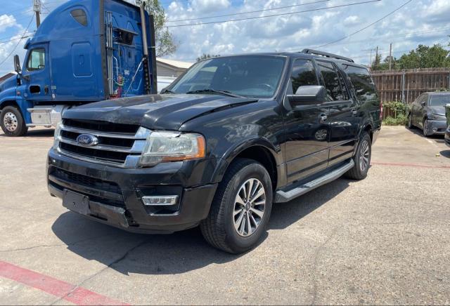 1FMJK1HT9FEF06842 - 2015 FORD EXPEDITION EL XLT BLACK photo 2