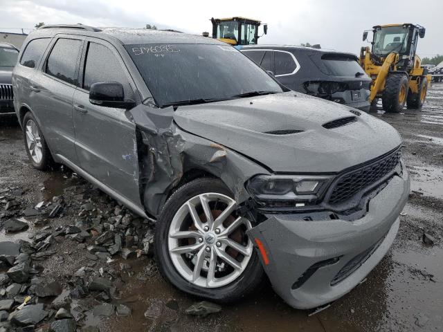 1C4SDJCT7PC555917 - 2023 DODGE DURANGO R/T GRAY photo 4