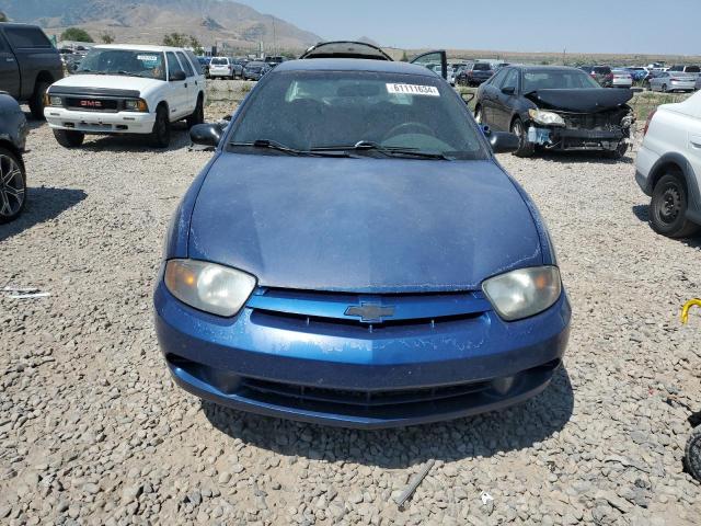 1G1JC52F237115911 - 2003 CHEVROLET CAVALIER BLUE photo 5