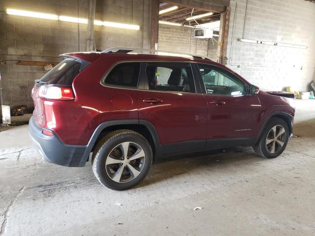 1C4PJMDX9KD426288 - 2019 JEEP CHEROKEE LIMITED BURGUNDY photo 3